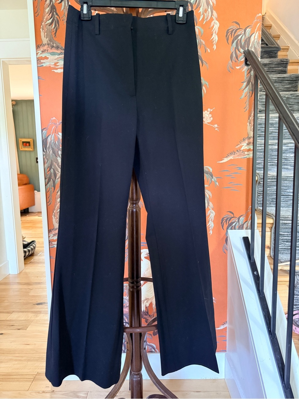 Banana Republic Black Wide-Leg Women's Dress Pants